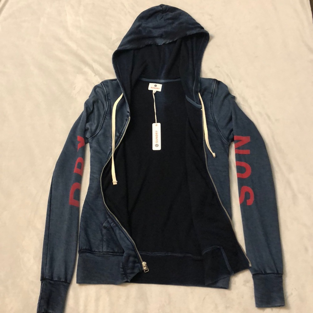 Sundry Zip Up Hoodie